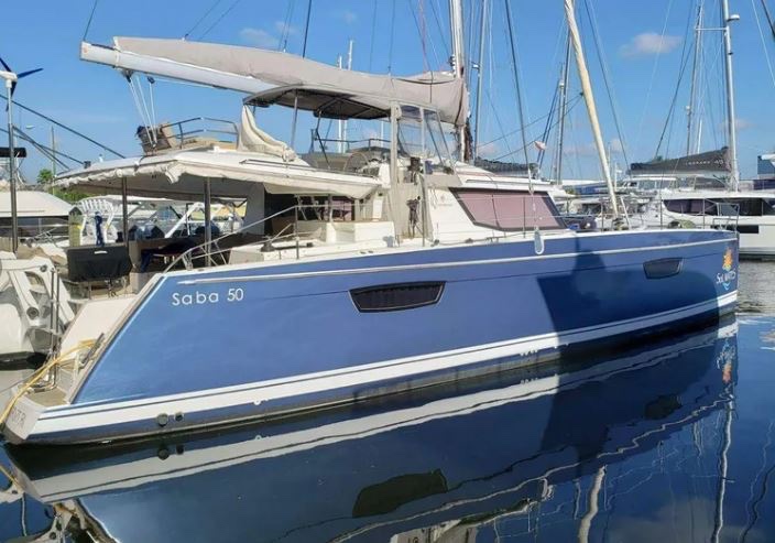 Used Sail Catamaran for Sale 2018 Saba 50 Additional Information